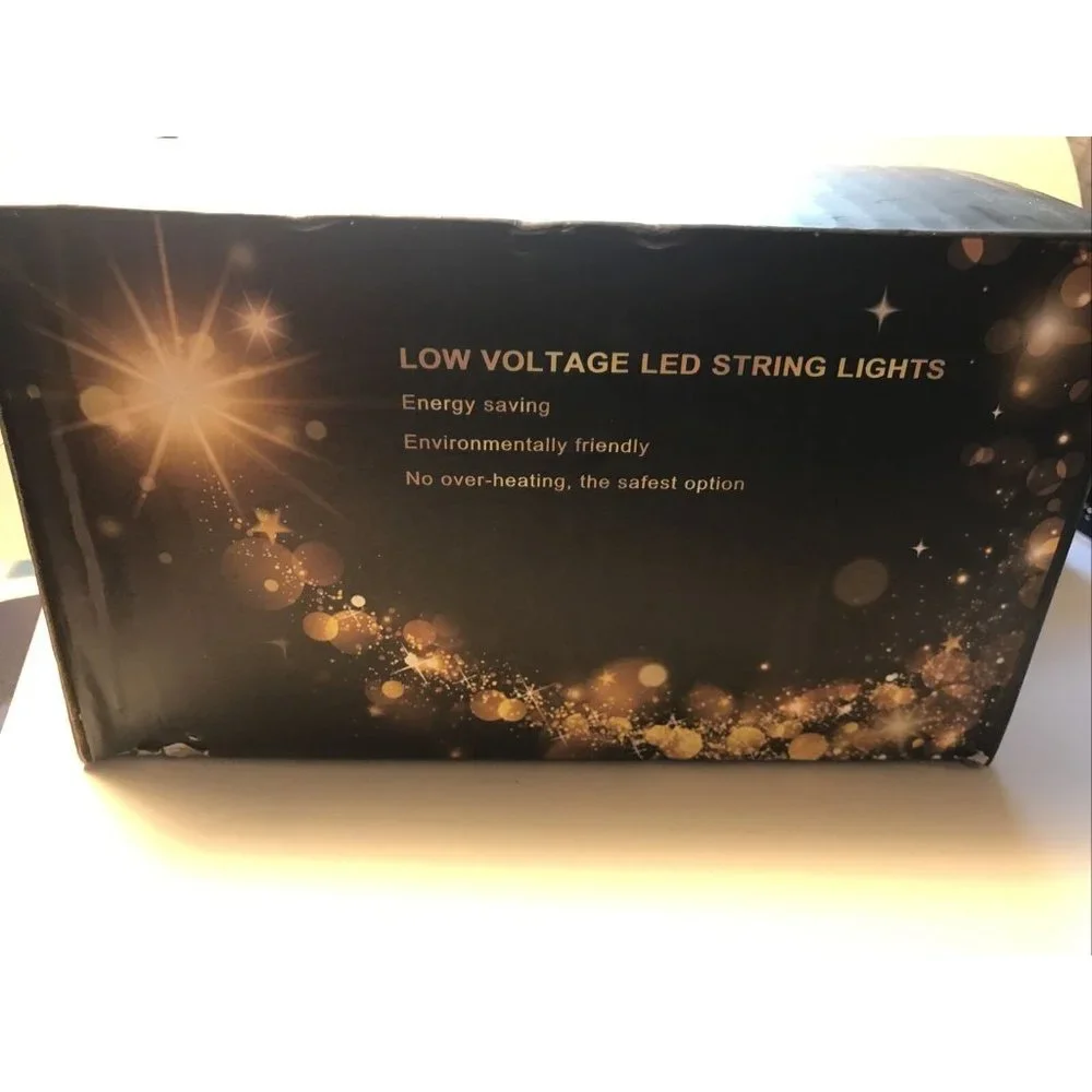 OLLNY String Lights Color Changing 200 LED Lights Plug in Connectable Fairy